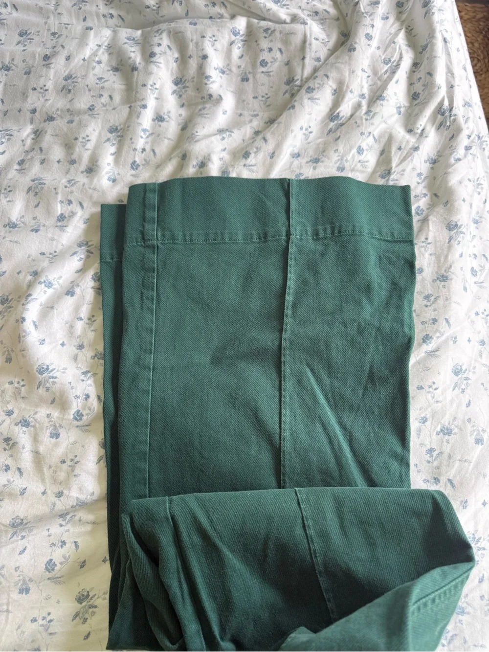 Anthropologie Dark Green Chino Pants